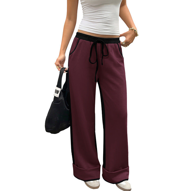 Damen Unifarbene Relaxed Fit Jogginghose Echo Archiv