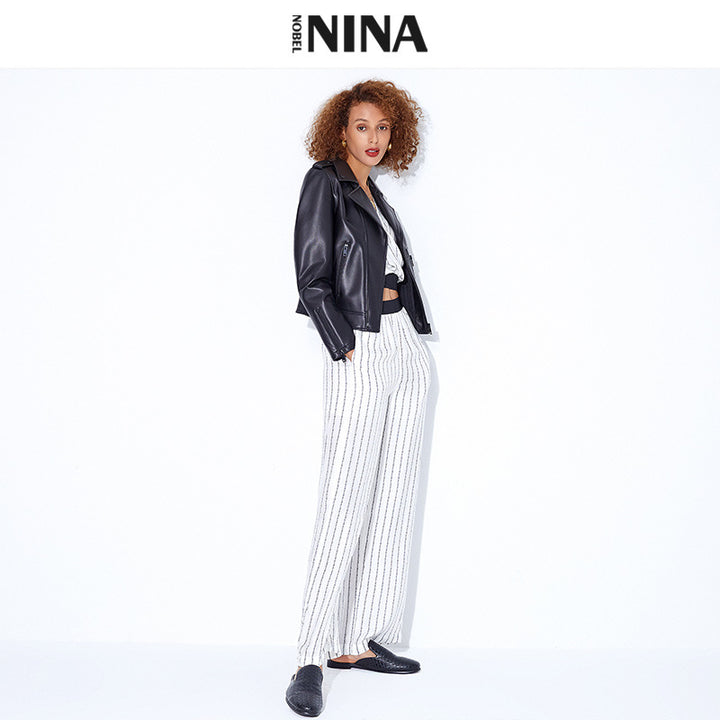 Damen Stylische Bikerjacke Echo Archiv