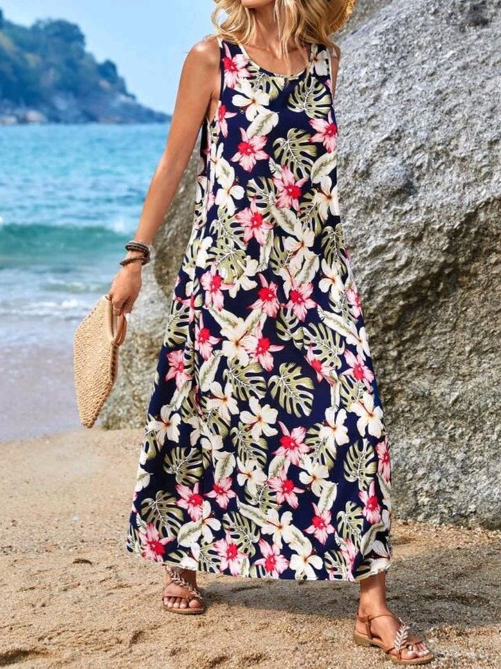 Damen Maxikleid mit einzigartigen Schmetterlingsdruck Echo Archiv