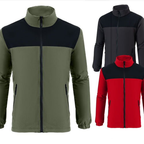 Herren Übergangsjacke mit hohem Kragen und wärmeisolierenden Eigenschaften Echoarchiv