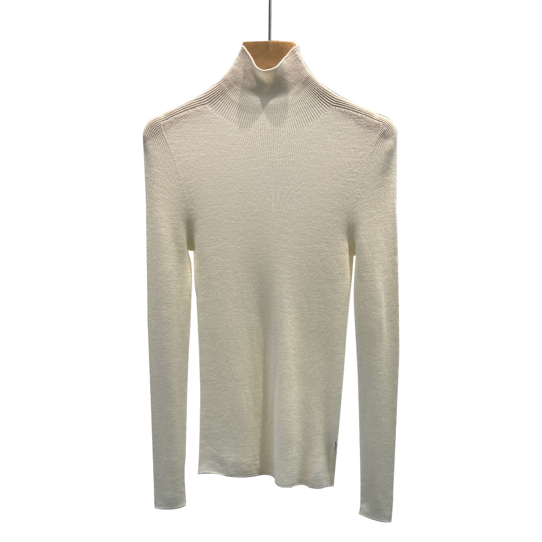 Damen weicher strukturierter Strickpullover – Mavelle