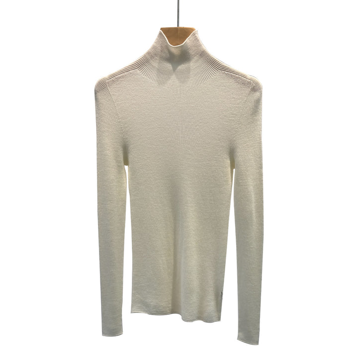 Damen weicher strukturierter Strickpullover – Mavelle