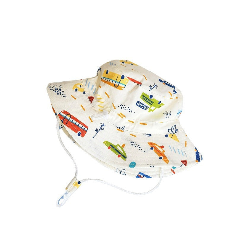 Kinder Sonnenhut mit fröhlichem Motiven Echo Archiv