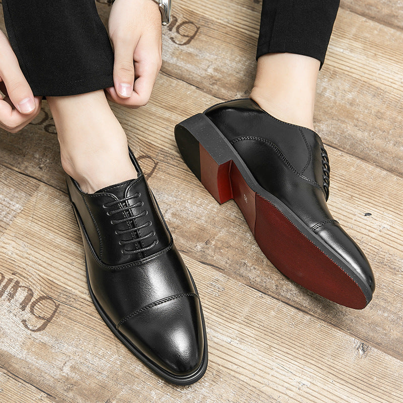 Herren Elegante Schnürschuhe aus hochwertigem Leder mit komfortabler Innensohle Echoarchiv