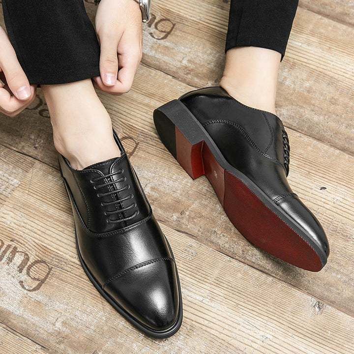 Herren Elegante Schnürschuhe aus hochwertigem Leder mit komfortabler Innensohle Echoarchiv