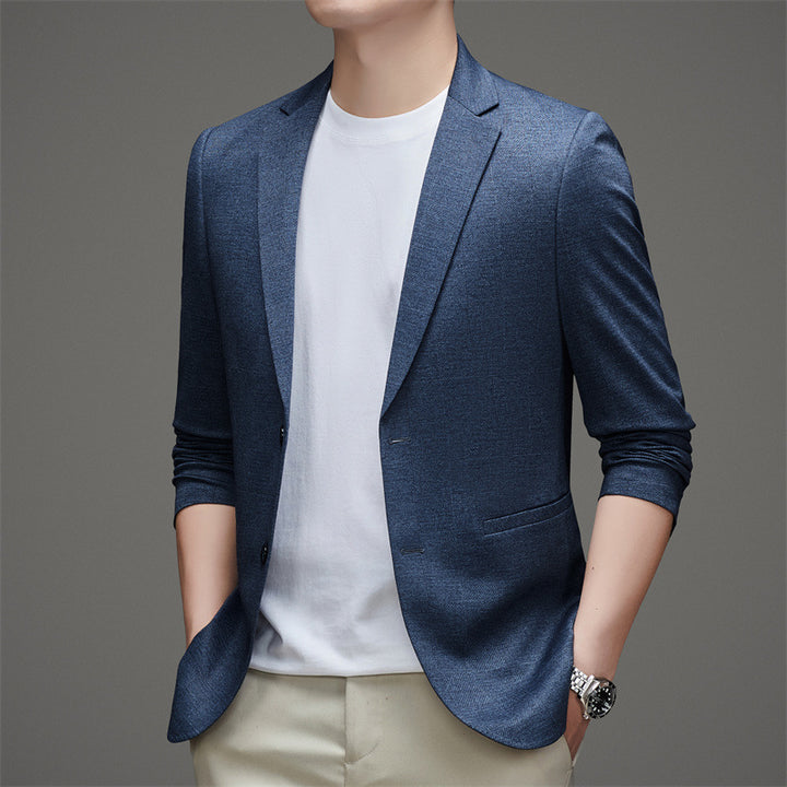 Herren eleganter Freizeitblazer mit modernem Schnitt Echoarchiv