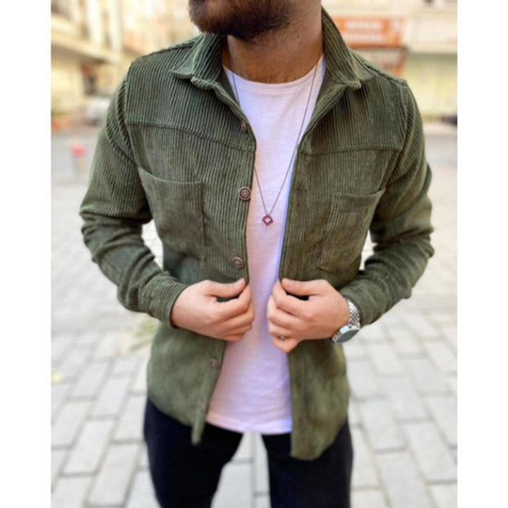 Herren lässige Cordjacke Echoarchiv