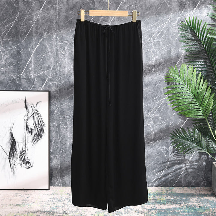 Damen Elegante und luftige Maxihose Echoarchiv