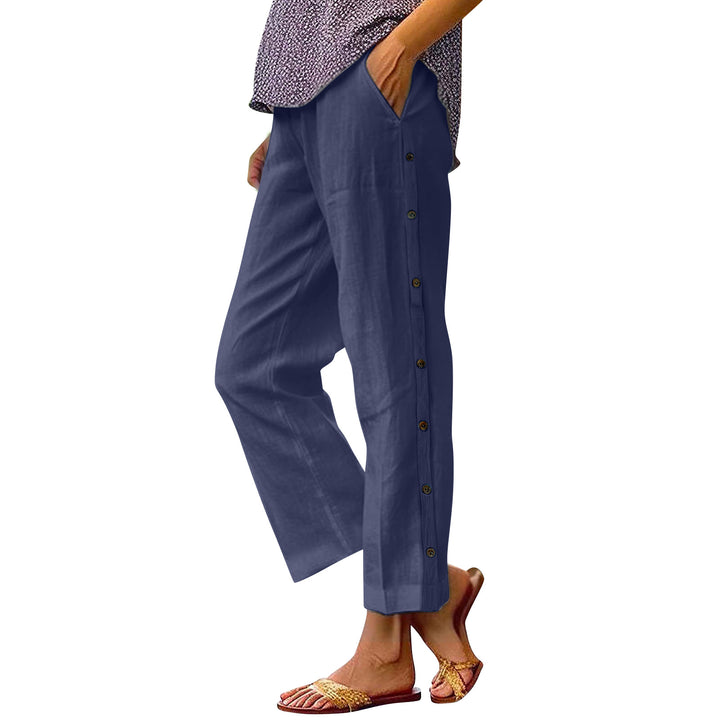 Damen Luftige Leinenhose Echo Archiv