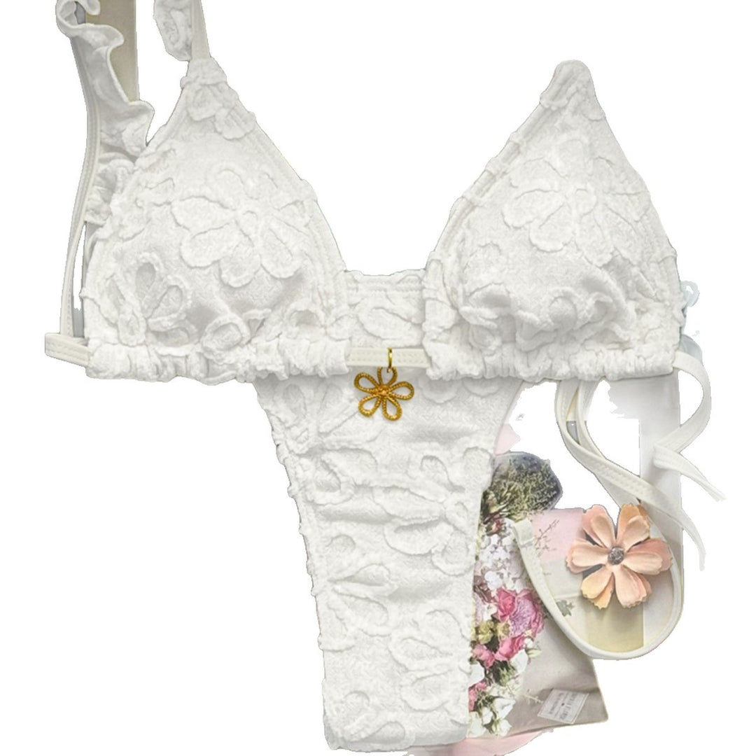Damen Blumenverziertes Bikini-Set Echo Archiv