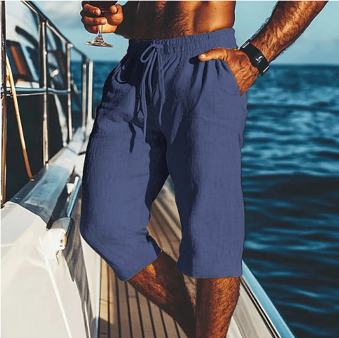 Herren lässige Sommer-Caprihosen Echoarchiv