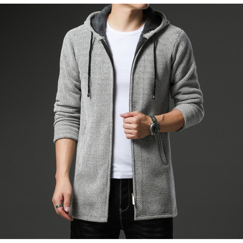 Herren urbane Freizeitjacke mit Kapuze Echoarchiv