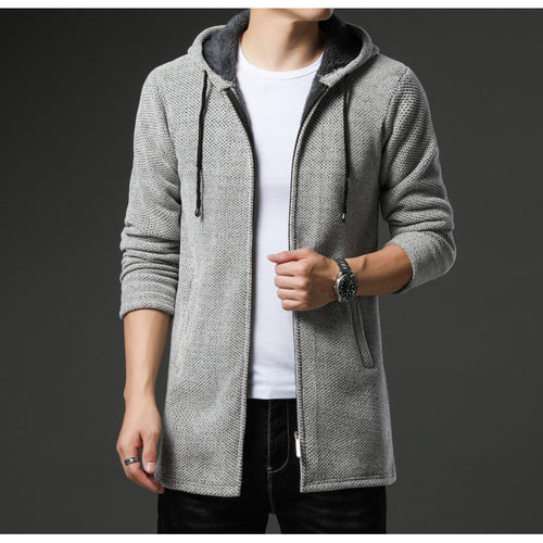 Herren urbane Freizeitjacke mit Kapuze Echoarchiv