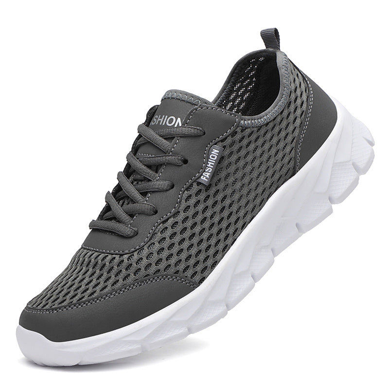 Herren nan leichter Netz-Sneaker mit elastischem Schlupfkragen und dämpfender Schaumsohle Echo Archiv