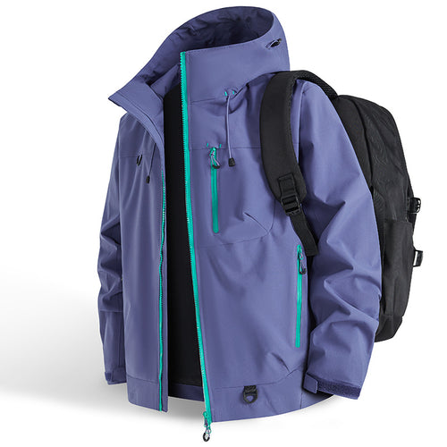 Herren wasserfeste multifunktionale Outdoorjacke Echoarchiv
