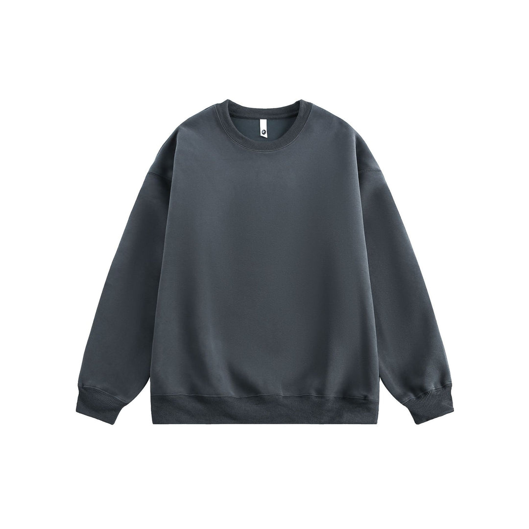 Unisex Oversize Baumwoll-Sweatshirt mit Rundhalsausschnitt und breiten Bündchen Echo Archiv