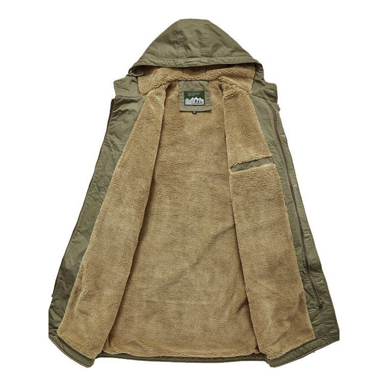 Herren Lange Parkajacke Echo Archiv