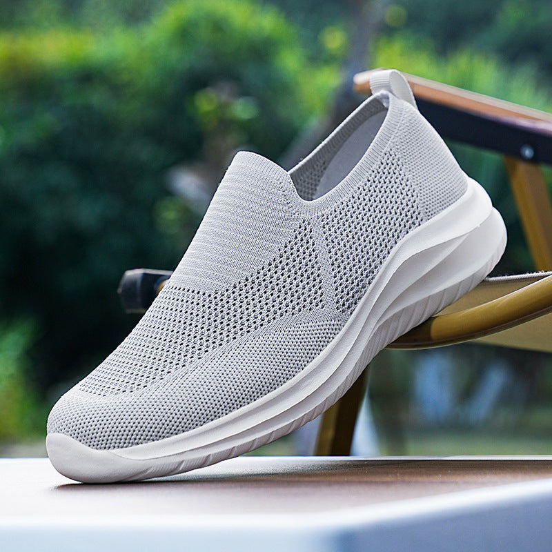 Unisex nan sockenähnlicher Strick-Slipper mit anatomischem Komfortfußbett und flexibler Leichtsohle Echo Archiv