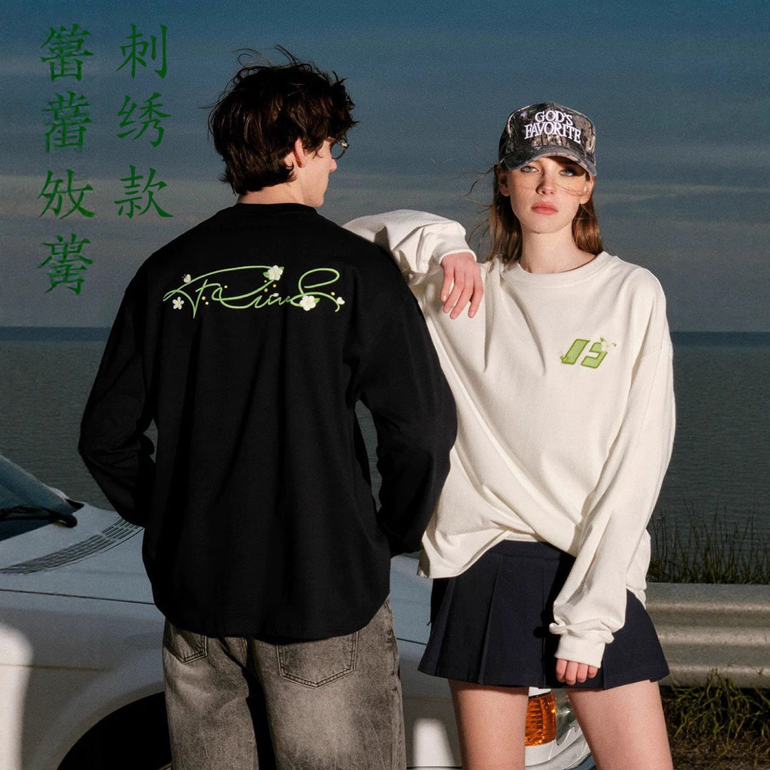 Herren Lässiger Langarmshirt Echoarchiv