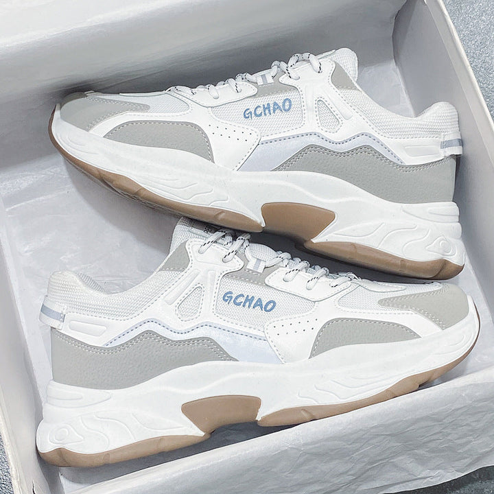 Damen Sportliche Sneakers mit atmungsaktiven Einsätzen und flexibler Sohle Echo Archiv