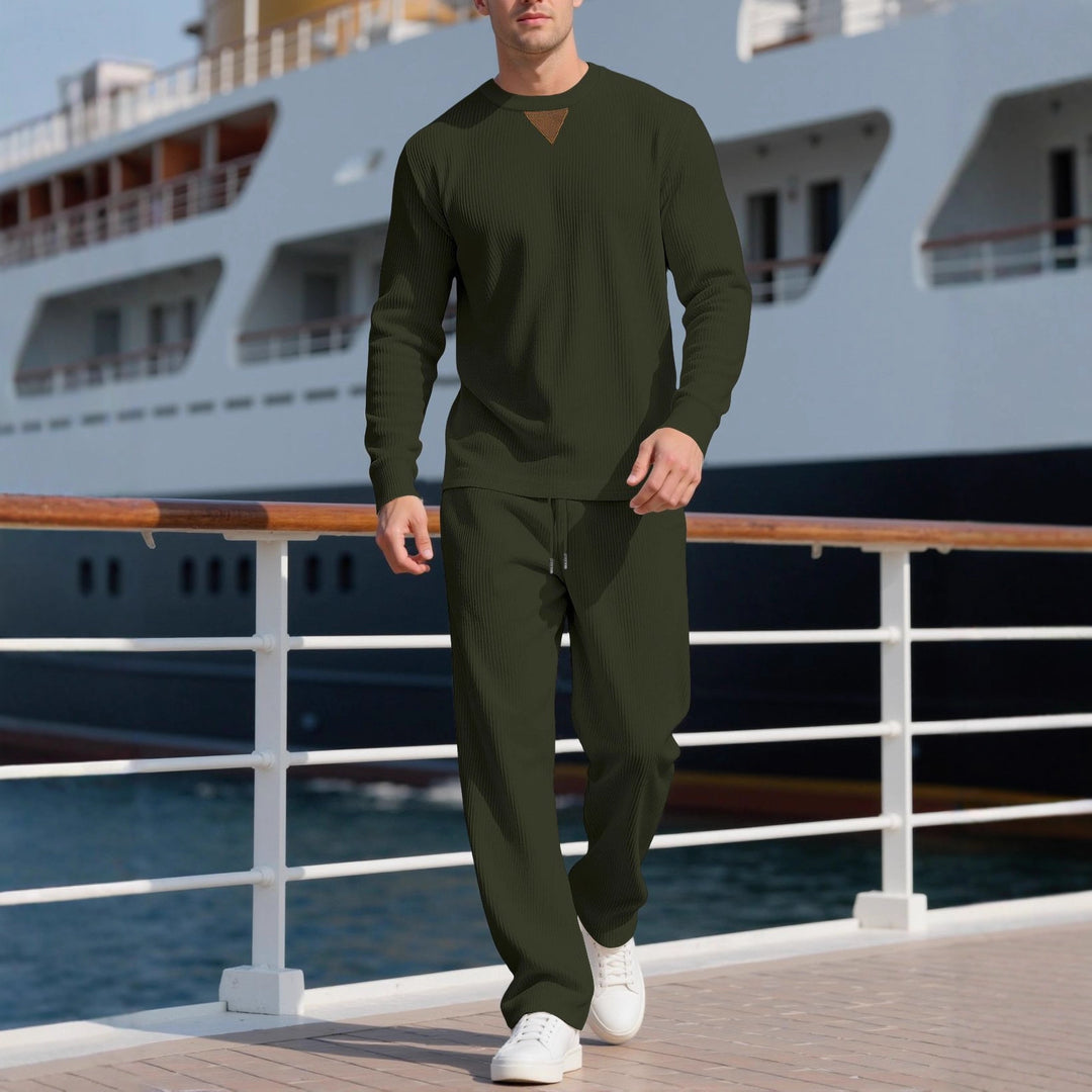 Herren lässiger Pullover und Jogginghose Set Echoarchiv
