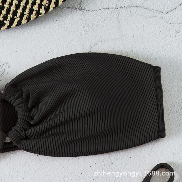 Damen Bandeau-Bikini mit Ringdetails Echo Archiv
