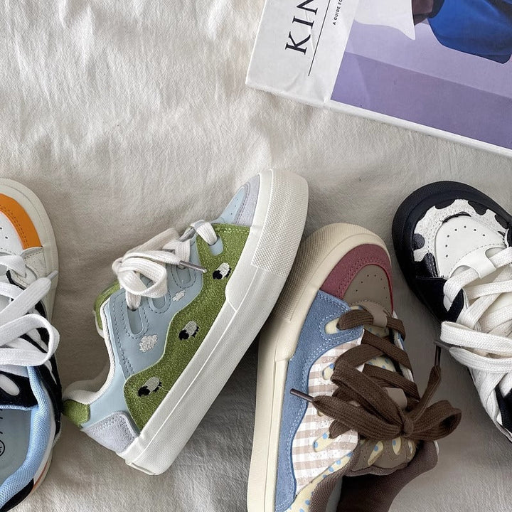Damen Sneaker im modernen Design mit weichem Obermaterial von Echo Archiv