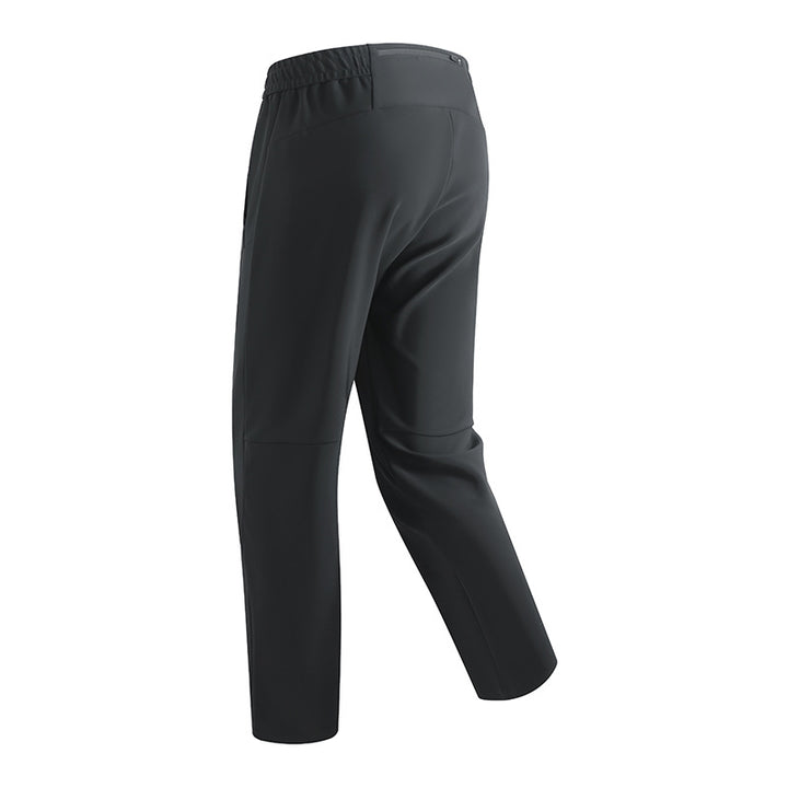 Herren Tapered Performance-Jogginghose aus stretch-Funktionsmaterial mit elastischem Bund & Reißverschlusstaschen Echoarchiv
