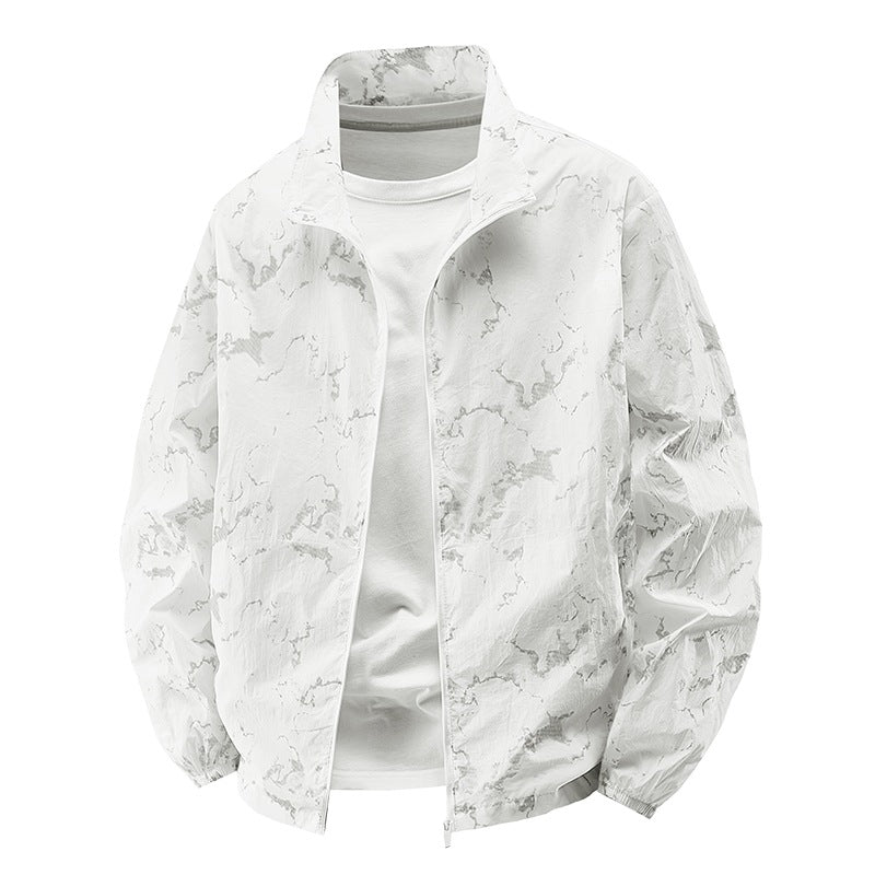 Herren Leichte Winddichte Übergangsjacke Echo Archiv