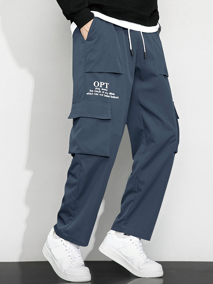 Herren Cargo-Hose mit praktischen Taschen und elastischem Bund Echo Archiv
