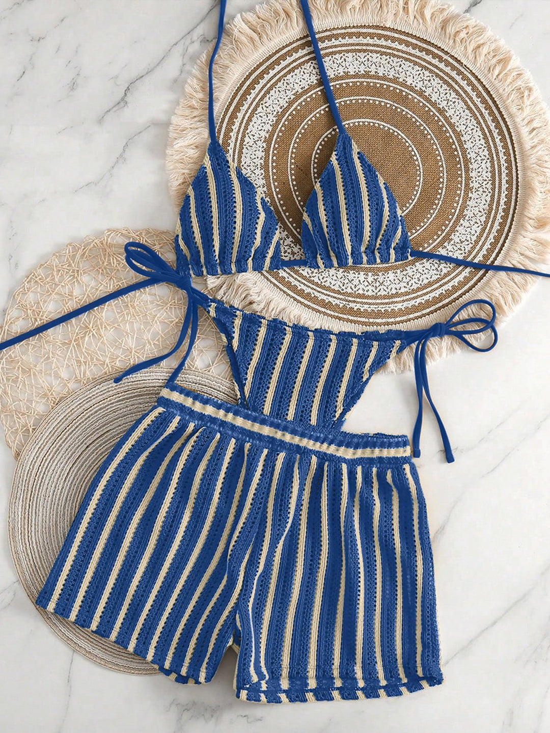 Damen Zweiteiliges Strandoutfit Echo Archiv