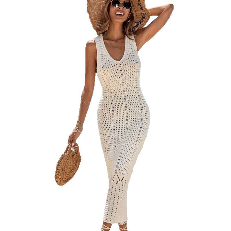 Damen modisches Häkel-Strandkleid Echo Archiv