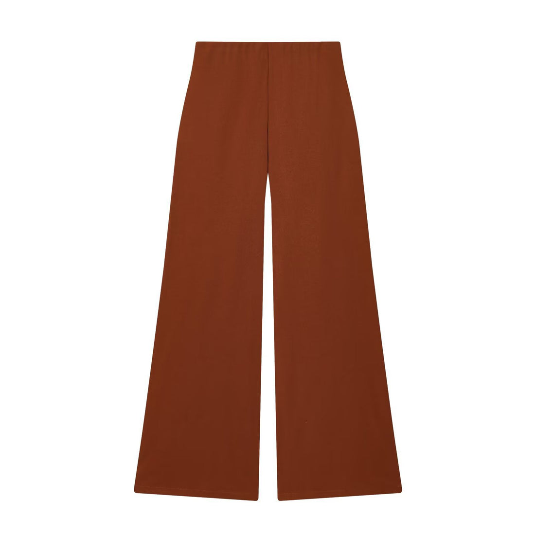 Damen Zweiteiliges Loungewear-Set mit gedrehtem Saumdetail und weiter Highwaist-Hose Echo Archiv