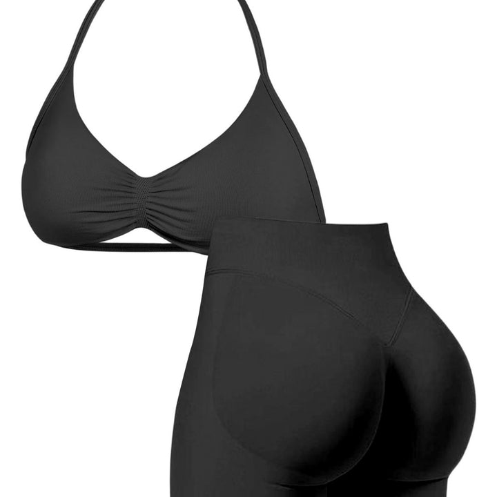 Damen Sportlicher Bikini mit gepolstertem Oberteil und hoher Taille Echo Archiv