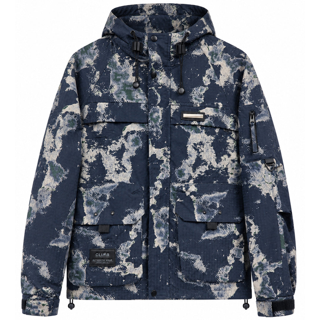 Herren Funktionale Outdoor-Jacke mit hohem Kragen – Taviero