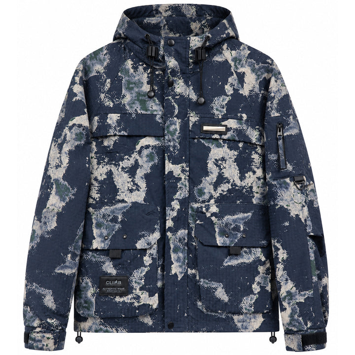Herren Funktionale Outdoor-Jacke mit hohem Kragen – Taviero