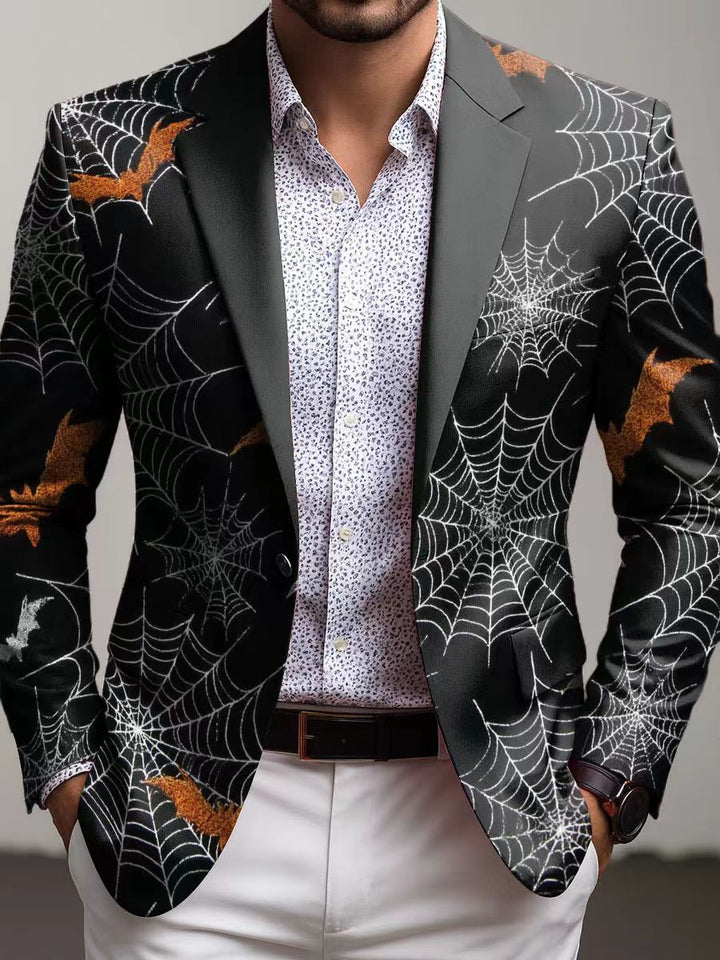Herren Kreativer Einstecktuch-Blazer Echoarchiv