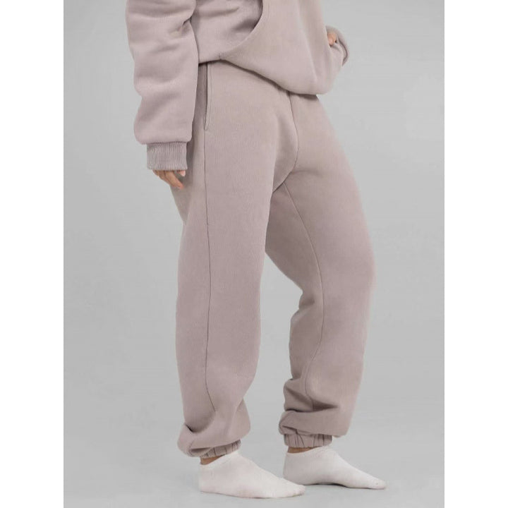 Damen nan extraweicher Oversize-Hoodie mit strukturierter Kängurutasche, überschnittener Schulter und angerauter Innenseite Echo Archiv