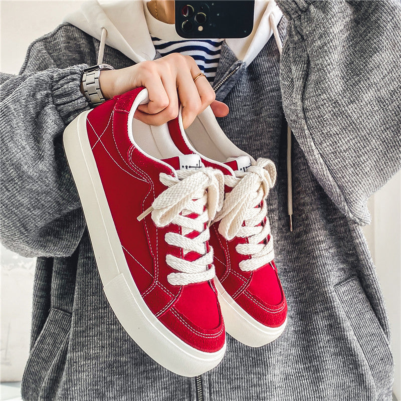 Unisex Low-Top Canvas-Sneaker mit verstärkten Nähten, gepolstertem Komfortkragen und vulkanisierter Gummisohle – Norré