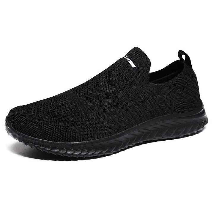 Herren Slip-On Leichte Strick Sneakers Echoarchiv