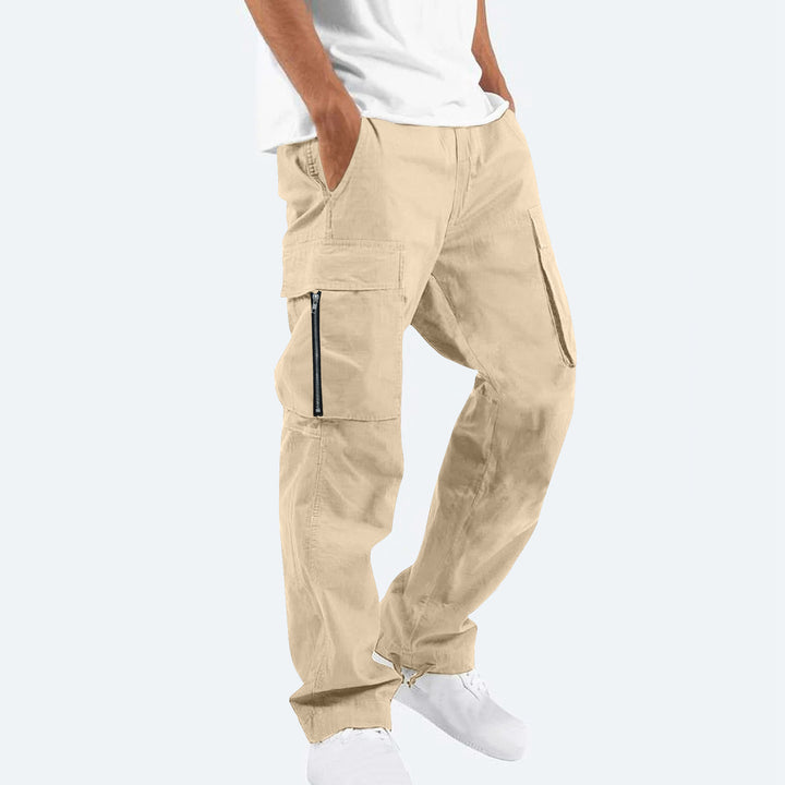 Herren lässige Cargo-Hose mit praktischem Multi-Taschen-Design Echoarchiv
