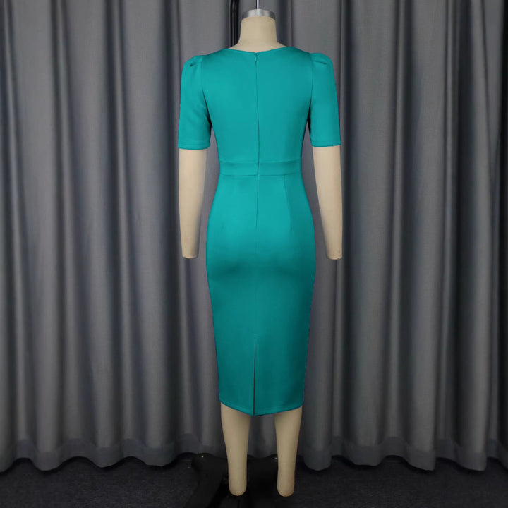 Damen Elegantes Etuikleid mit floralem Detail Echo Archiv
