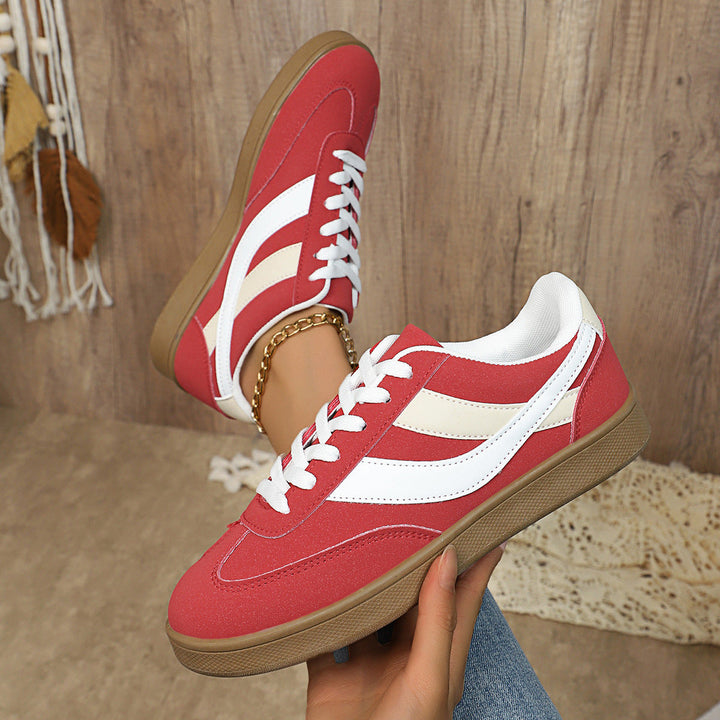 Damen Sportliche Sneakers mit atmungsaktivem Textil-Obermaterial und rutschfester Sohle Echo Archiv
