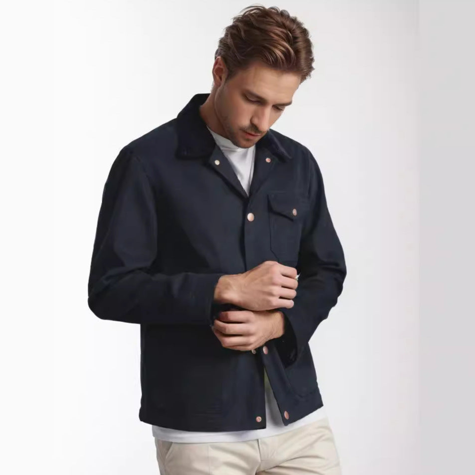 Herren trendige Jeansjacke Echoarchiv