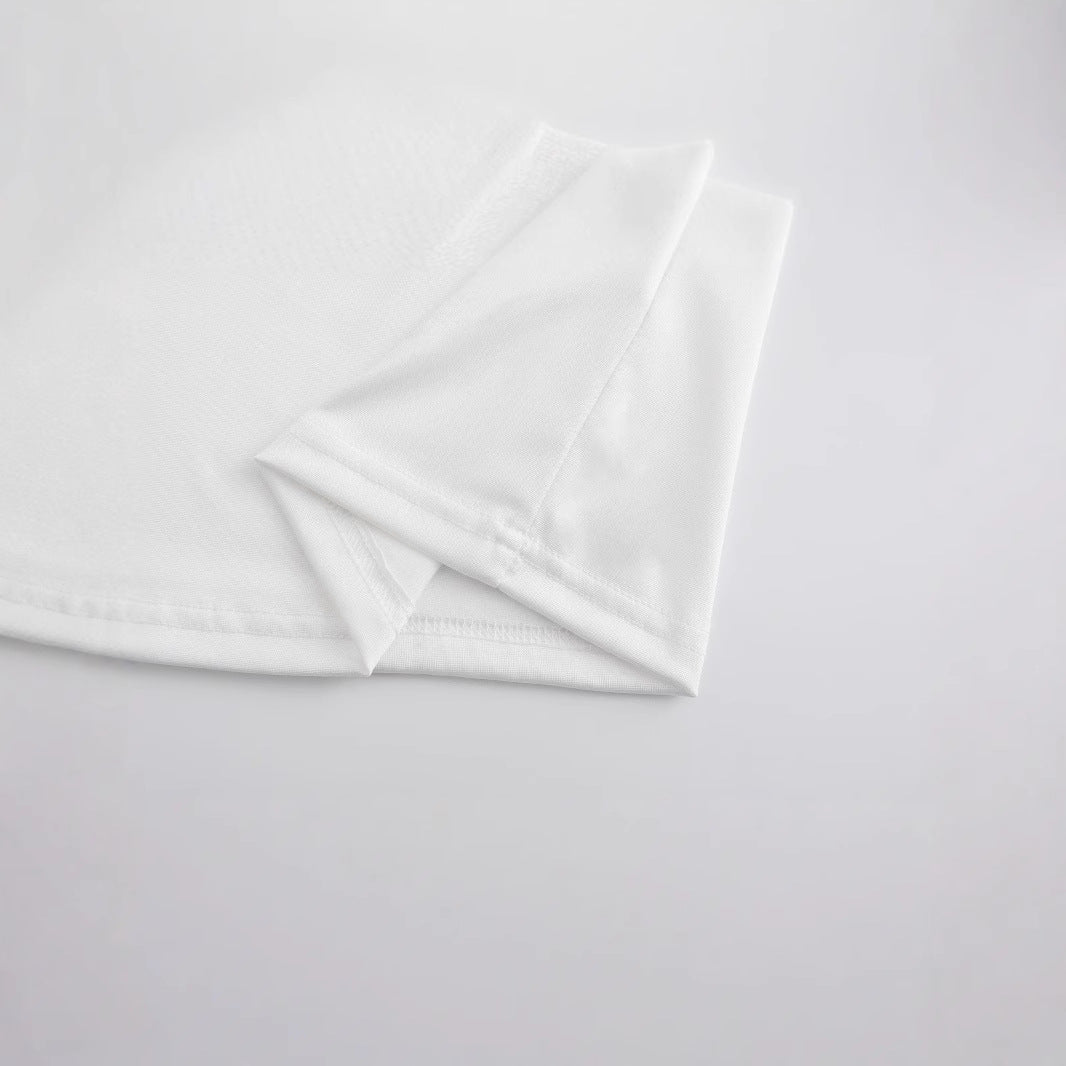 Damen Crop-T-Shirt mit verspieltem Karoband-Motiv und lässigem Schnitt Echo Archiv