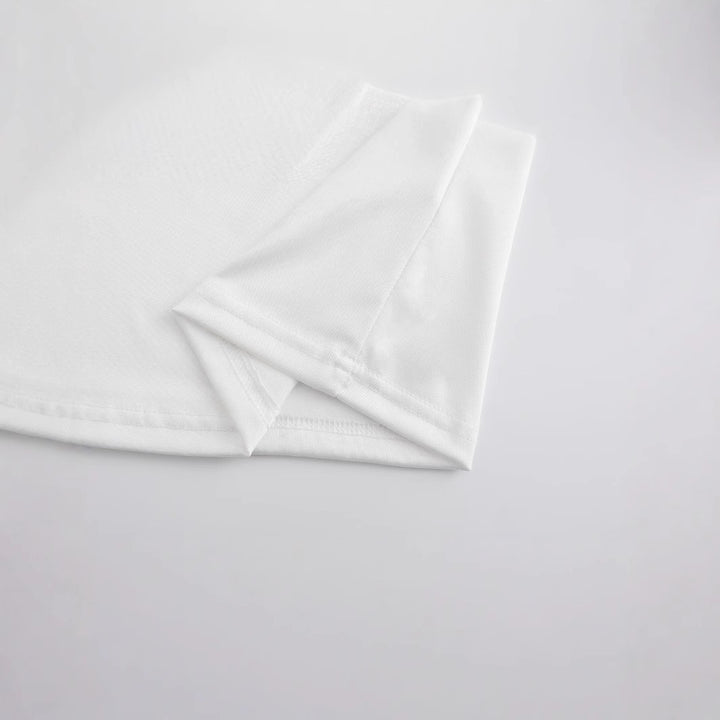 Damen Crop-T-Shirt mit verspieltem Karoband-Motiv und lässigem Schnitt Echo Archiv