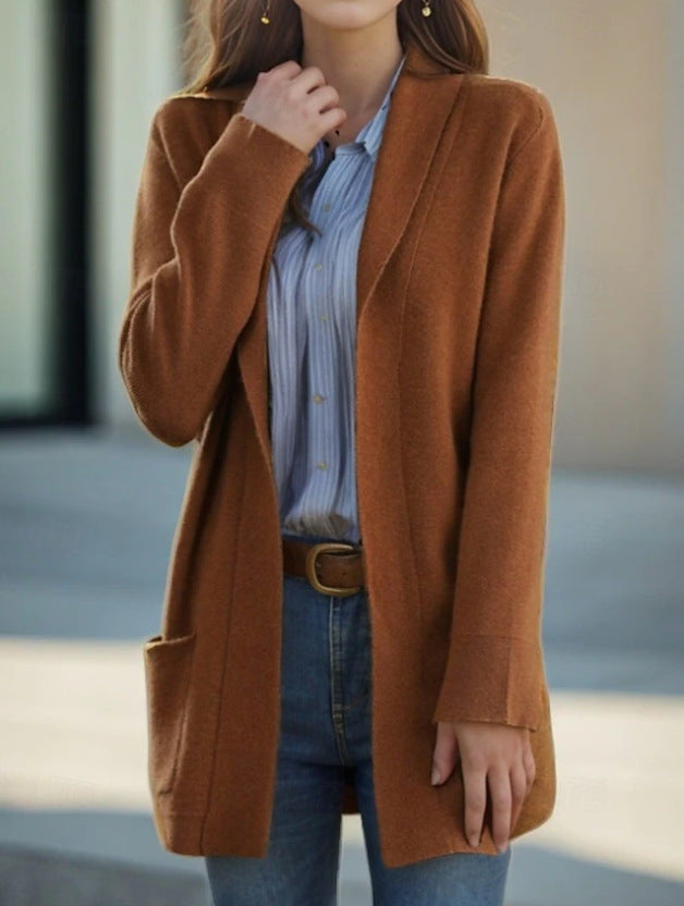 Damen Eleganter und bequemer Strickblazer Echo Archiv