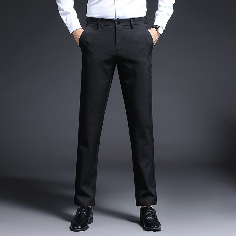 Herren Modern geschnittene Business‑Hose mit Bügelfalte, Stretch und Pflegeleichtem Mischgewebe Echo Archiv
