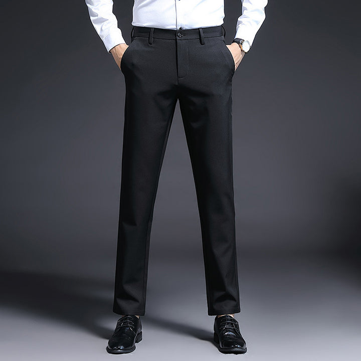 Herren Modern geschnittene Business‑Hose mit Bügelfalte, Stretch und Pflegeleichtem Mischgewebe Echo Archiv