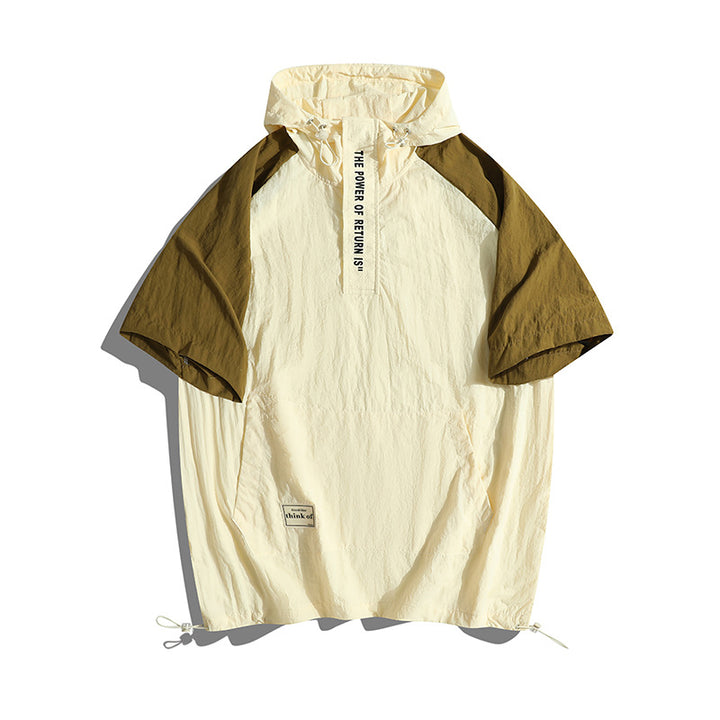 Herren Leichte Windbreaker-Jacke Echo Archiv